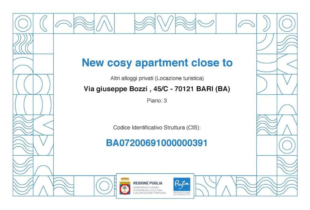 New Cosy Apartment Near To Petruzzelli Theatre Bari Eksteriør bilde